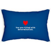 Undertale - Determination Heart - Undertale - Lumbar Pillows