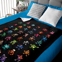 Mega-man 1-6 Robot Masters - Mega Man - Baby Blankets