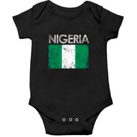 Vintage Nigeria Flag Onesies