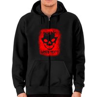 Who's Next Emile Blood Splatter Design. - Halo Reach - Zip Hoodies
