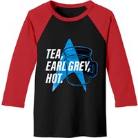 Next Generation Tea Earl Grey Graphic Baseball Tees