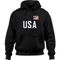 Usa Flag Boxing Pocket Equipment Jacket For Boxer Hoodie