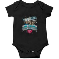 I Love Lucy Hollywood Road Trip Black Onesies