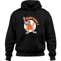 Play Ball! San Fransisco Giants Baseball Mascot Lou Seal - San Fransisco Giants - Hoodies