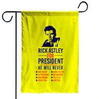 Rick Astley For President Essential Garden Flags