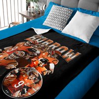 Joe Burrow Baby Blankets Featuring Player Number 9