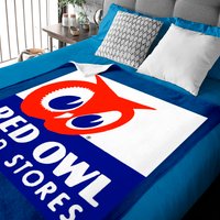 Red Owl Food Stores - Vintage Logo Baby Blankets