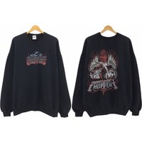 Very Rare! Vintage Orange County Choppers Big Logo Print Spell Out