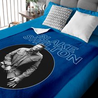 Blake Shelton Seated Circle Baby Blankets