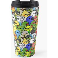 Too Many Birds! Bird Squad Classic Travel Coffee Mug