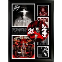 21 Savage "i Am > I Was" "savage Mode Ii" "without Warning" "her Loss" "slaughter Tape" - Poster