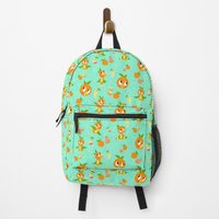 Orange Bird With Dole Whip Backpack