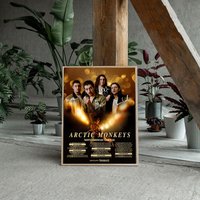 Arctic Monkeys North American Tour Dates 2023 World Tour Poster