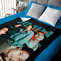 Vintage Jimin Baby Blankets, Jimin Graphic Baby Blankets
