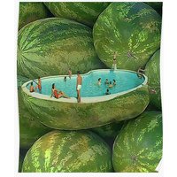 Watermelon Pool Premium Matte Vertical Poster