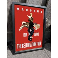 Madonna The Celebration Tour 2023 Poster Wall Art