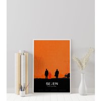 Se7en Poster - Se7en - Seven Movie Poster
