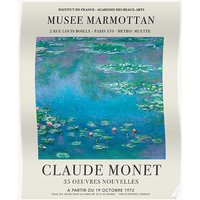 Claude Monet Lilies Pond Premium Matte Vertical Poster