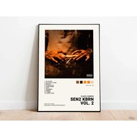 Eladio Carrion / Sen2 Kbrn Vol. 2 Music Album Poster