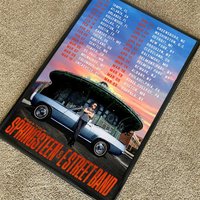 2023 Bruce Springsteen And The E Street Band Tour Poster
