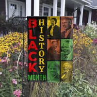 Proud Black, Beautiful Black, Black Slogan Flag,