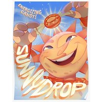 Sundrop Illustration Premium Matte Vertical Poster