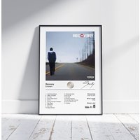 Eminem Recovery Album Cover Poster - Classic Wall Art