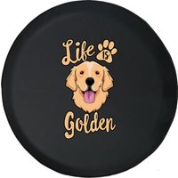 Tire Covers Life Is Golden Dog Rv Camper Car Spare Tire Covers