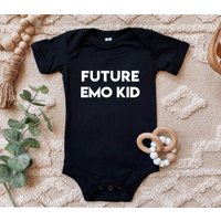 Future Emo Kid Baby Bodysuit