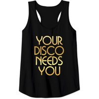 Your Disco Needs You - Kylie Minogue Light Years Gold Tank Top