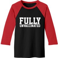Fully Unvaccinated Dark S Baseball Tees