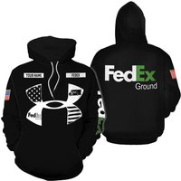 Custom Name Fedex Ground Hoodies 3d, Fedex Hoodie