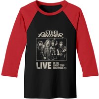 Steel Panther - Live On The Sunset Strip Hollywood Baseball Tees