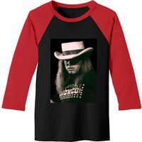 Lynyrd Skynyrd Baseball Tees, Lynyrd Skynyrd Ronnie Van Zant Rock & Roll Baseball Tees