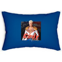 Cody Rhodes Black Graphic Lumbar Pillows