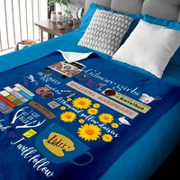 Vintage Star Hollow Baby Blankets, Gilmore Girls Baby Blankets