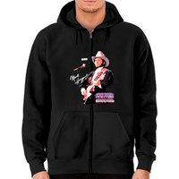 Merle Haggard Cowboy Signature Zip Hoodies