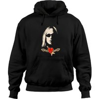 Tom Petty Hoodies - Heartbreakers Logo Face Hoodies