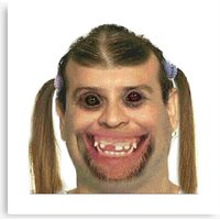 Creepy Ugly Guy Meme Canvas