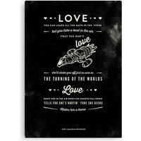 Love - Capt. Malcolm Reynolds (serenity) Canvas