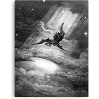 The Fall Of Satan - Gustave Dore Canvas