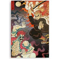 Ukiyo-e Adaptations Canvas
