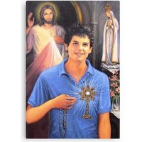 Blessed Carlo Acutis, Beato Carlo, Blessed Carlo, Liturgical Colores Canvas