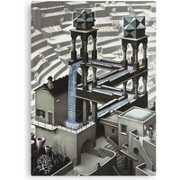 Mc Escher - Waterfall | Mc Escher Infinity Waterfall Canvas