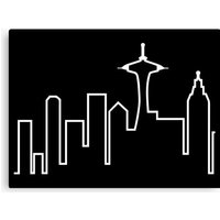 Seattle Skyline (frasier) Canvas