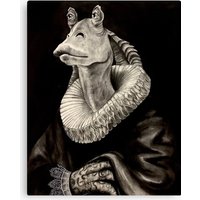 Sir Jar Jar Binks Canvas