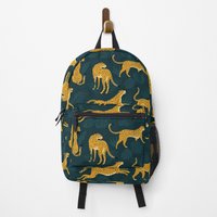 Night Cheetah Pattern Backpack