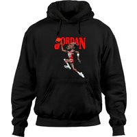 Vintage Michael Jordan Caricature Hoodies