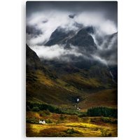 Blaven And Malevolent Weather Isle Of Skye Scotland. Canvas