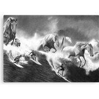The Guinness Surfer's Canvas